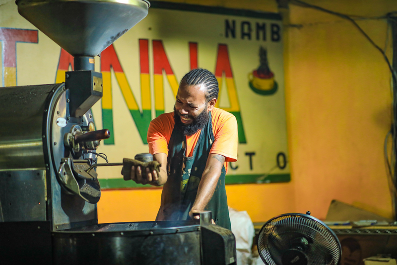 Ni-vanuatu man smiling, Tanna Coffee, Mele Maat, Efate island, Shefa Province, Vanuatu. Photo: Vanuatu Tourism Office