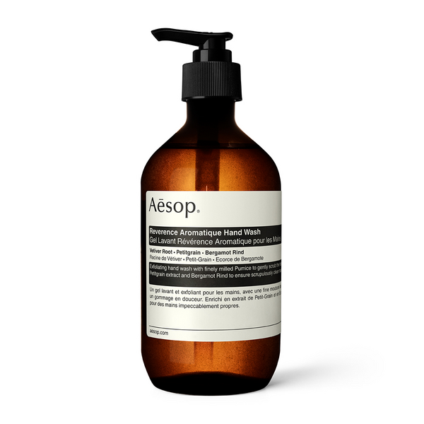 Aesop Unisex Reverence Aromatique Hand Wash, 500Ml - Contains Vetiver Root, Petitgrain & Bergamot Rind