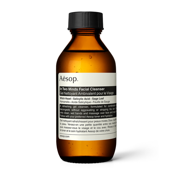 Aesop Unisex In Two Minds Facial Cleanser, 100Ml - Contains Witch Hazel, Salicylic Acid & Sage Leaf