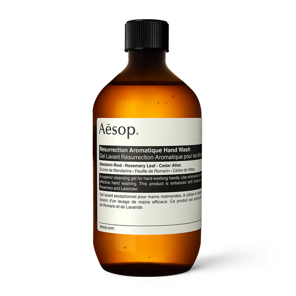 Aesop Unisex Orange/Lavender Resurrection Aromatique Hand Wash, 500Ml Refill - Contains Mandarin Rind, Rosemary Leaf & Cedar Atlas