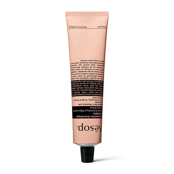 Aesop Unisex Resurrection Aromatique Hand Balm, 75Ml - Contains Mandarin Rind, Rosemary Leaf & Cedar Atlas