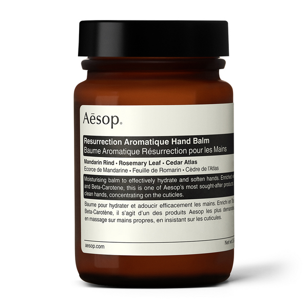 Aesop Unisex Resurrection Aromatique Hand Balm, 120Ml - Contains Mandarin Rind, Rosemary Leaf & Cedar Atlas