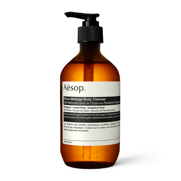 Aesop Unisex Citrus Melange Body Cleanser, 500Ml - Contains Petitgrain, Lemon Rind & Grapefruit Rind