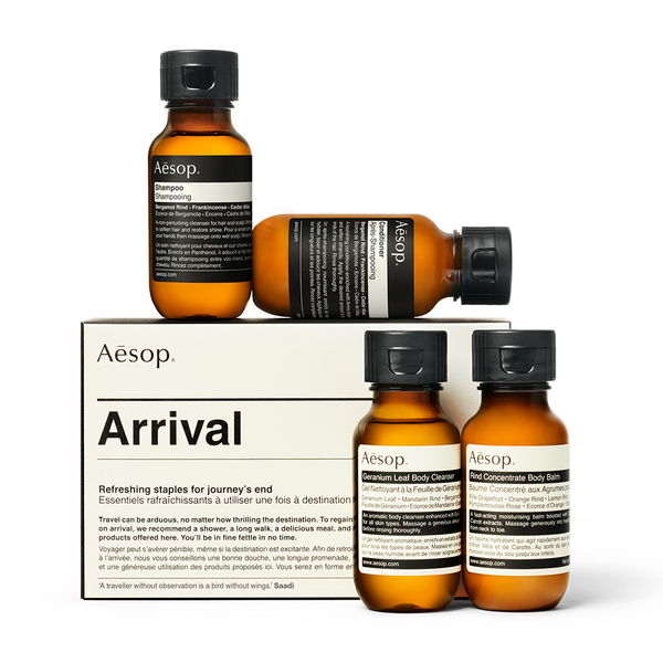 Aesop Unisex Arrival Travel Skin Care Kit - A Handy Quartet For Avid Explorers, Travel Kit