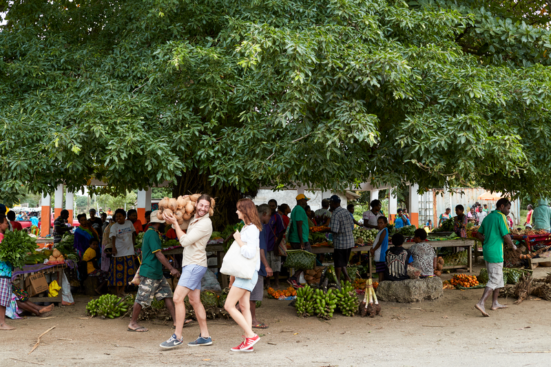 Comment faire ses achats sur les marchés au Vanuatu